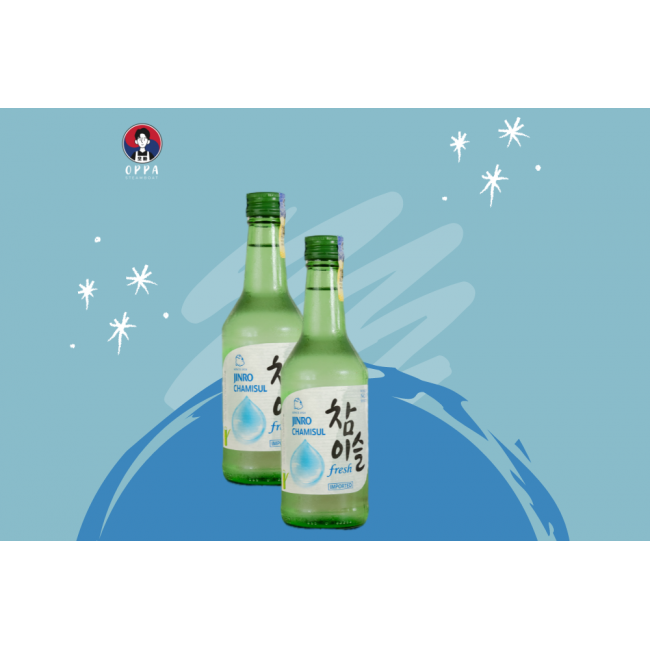 Jinro Chamisul Soju - Fresh (360ml) x 2