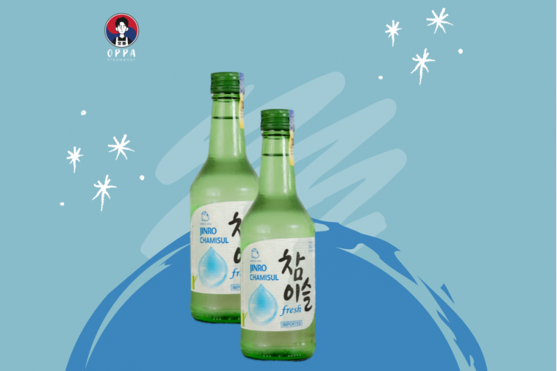 Jinro Chamisul Soju - Fresh (360ml) x 2