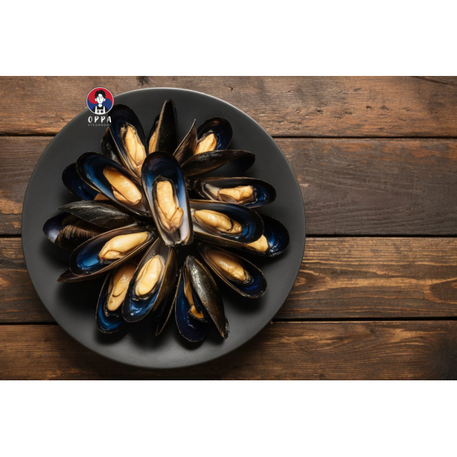 Whole Shell Mussel (6 pcs)