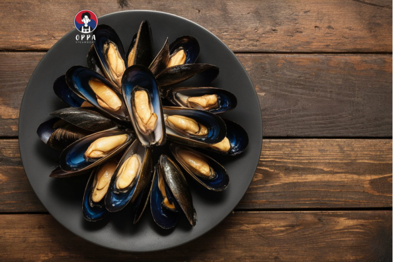 Whole Shell Mussel (6 pcs)