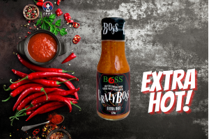 Crazy Boss Extra Hot Chilli Sauce (270g)